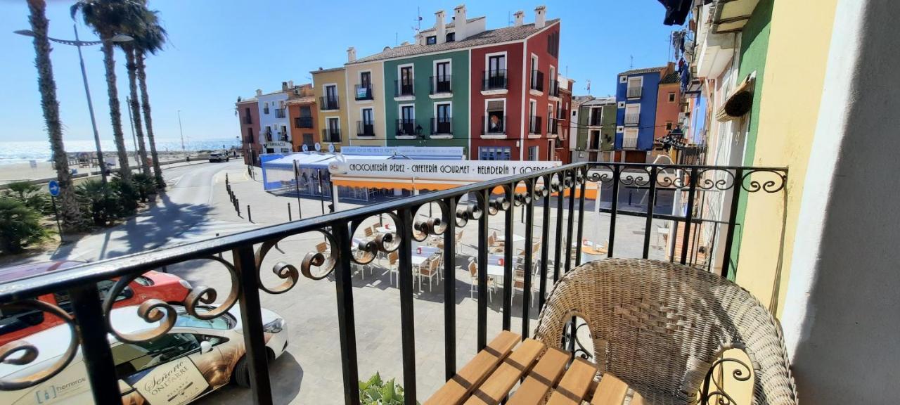 AR28-1, Coqueto apartamento en primera línea de playa Villajoyosa Exterior foto