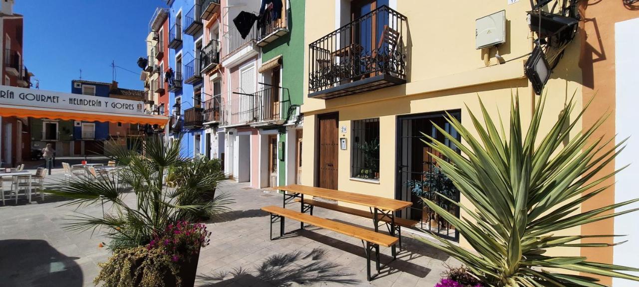 AR28-1, Coqueto apartamento en primera línea de playa Villajoyosa Exterior foto